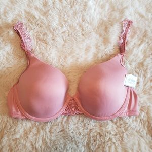 Vanity Fair Embroidered Strap Bra